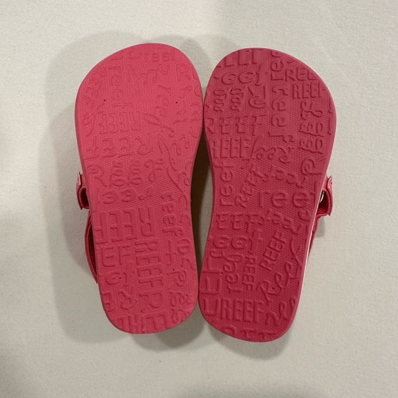 Reef Kids Ahi Watermelon Girls Toddler Sandals size 3 / size 4 - Picture 7 of 7